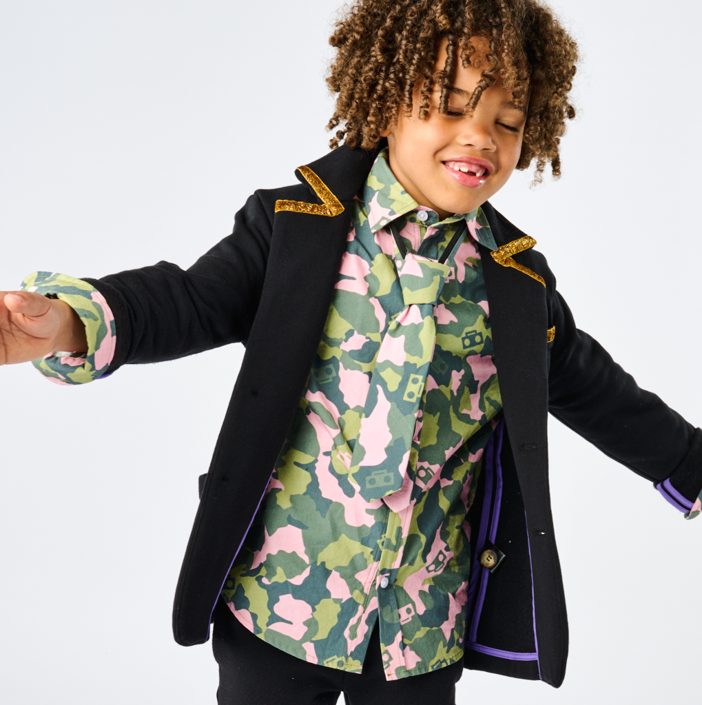 The “modern hoodie” from StereoType Kids. Credit: Brendan Mainini