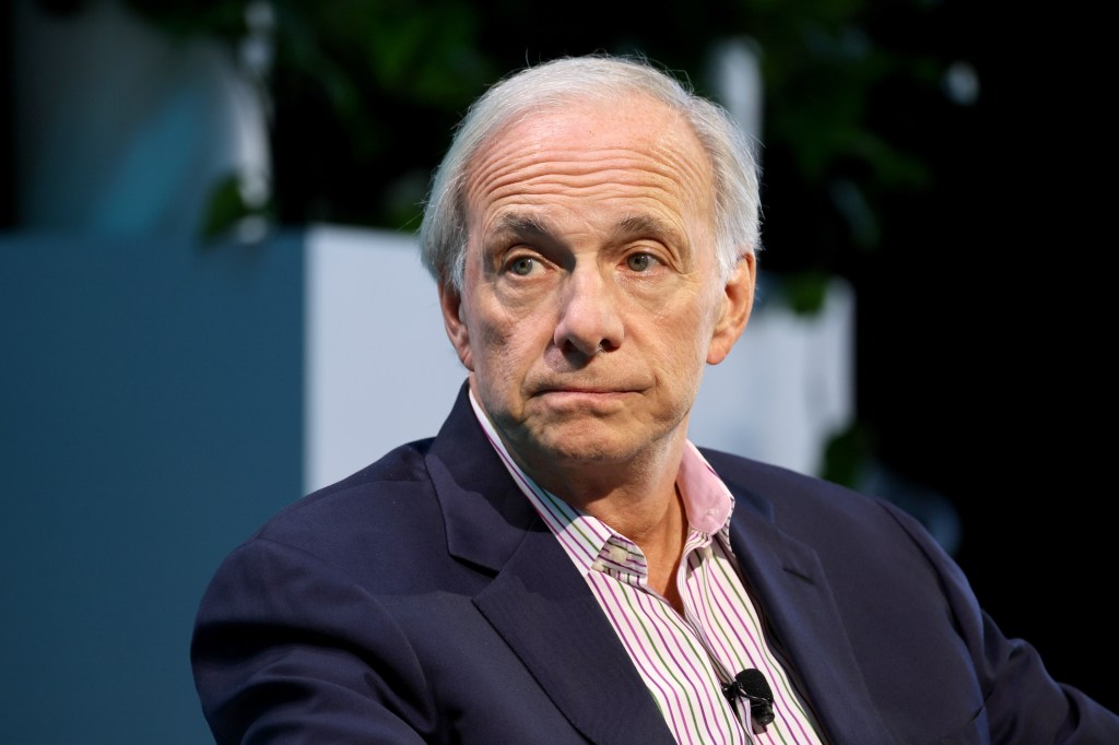NEW YORK, NEW YORK - MAY 22: Ray Dalio, Founder and CIO Mentor, Bridgewater Associates speaks onstage during The Wall Street Journal's 2024 The Future Of Everything Festival at Spring Studios on May 22, 2024 in New York City. (Photo by Dia Dipasupil/Getty Images)
